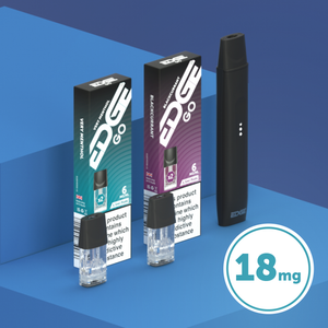EDGE GO Starter Kit Bundle 18mg - Device & 4 pod packs